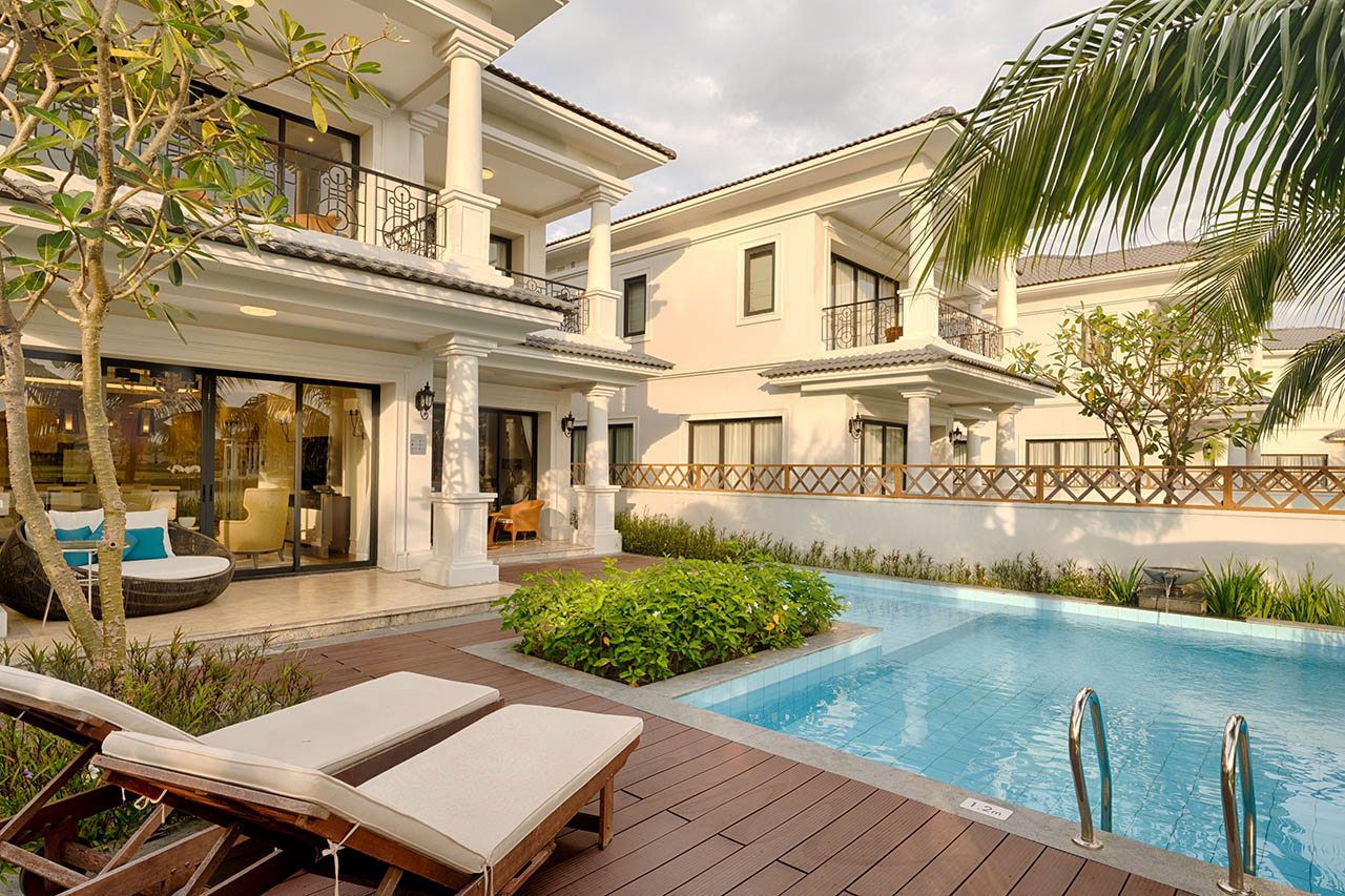 Villa 4 phòng ngủ Vinpearl Phú Quốc hồ bơi riêng